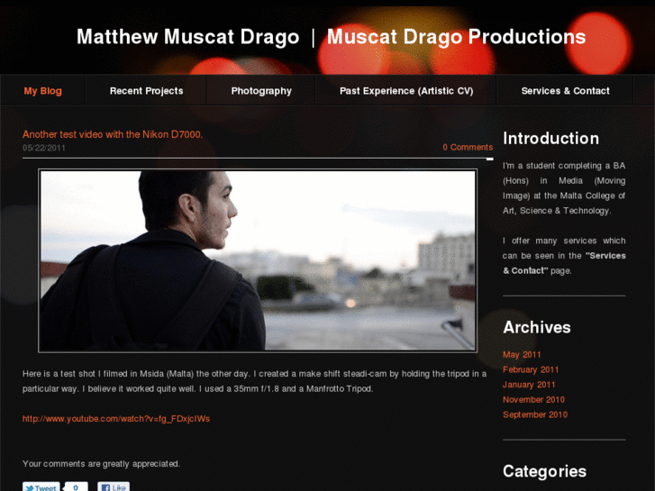 www.matthewmuscatdrago.com