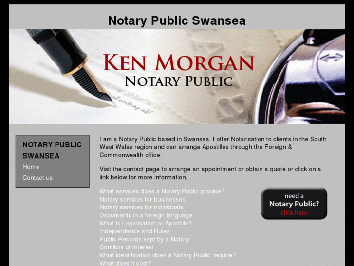 www.notarypublicswansea-kenmorgan.com