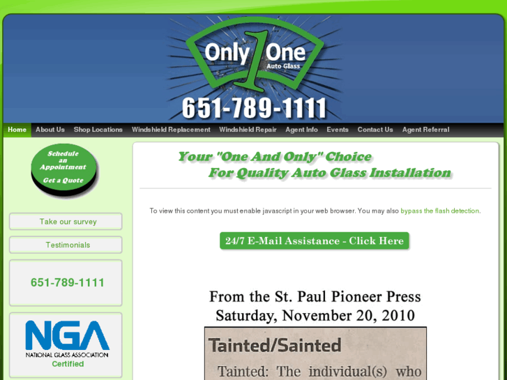 www.only1autoglass.com