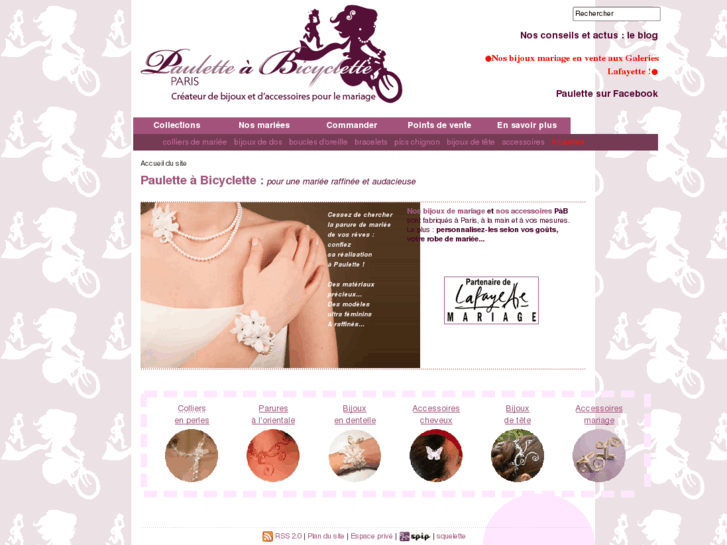 www.paulette-a-bicyclette.com