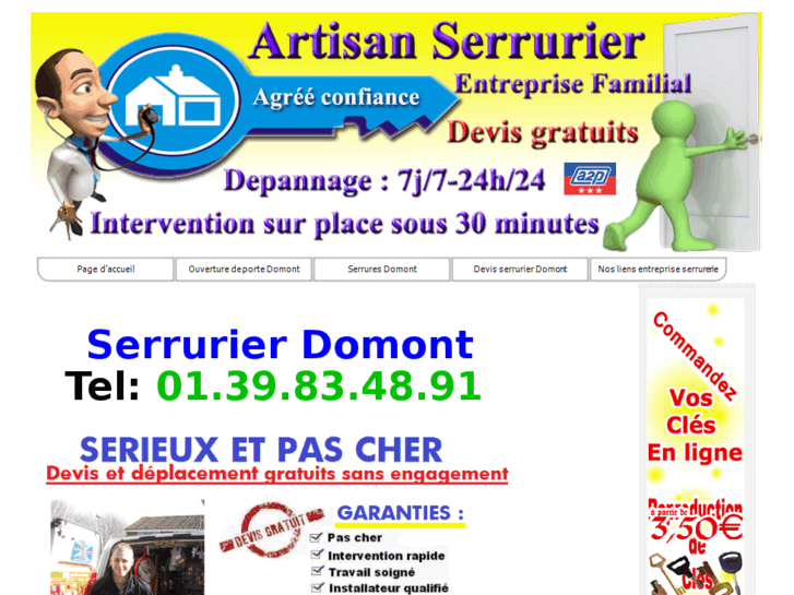 www.serrurerie-domont.fr