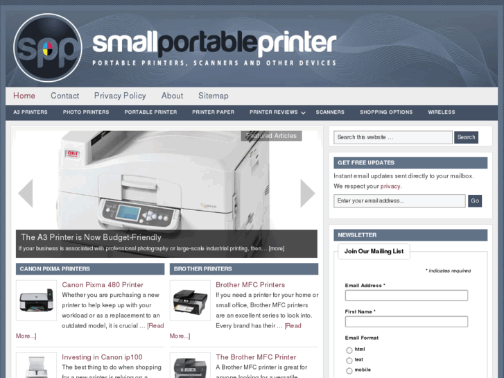 www.smallportableprinter.com