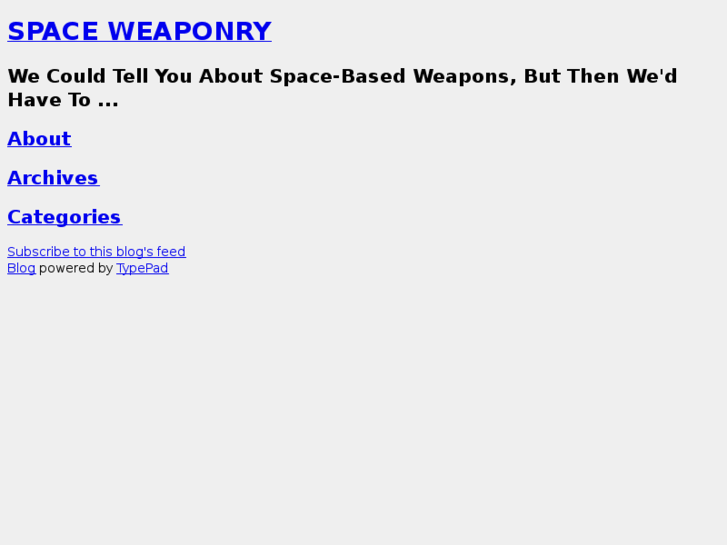 www.spaceweaponry.com