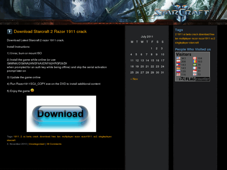 www.starcraft2crack.org