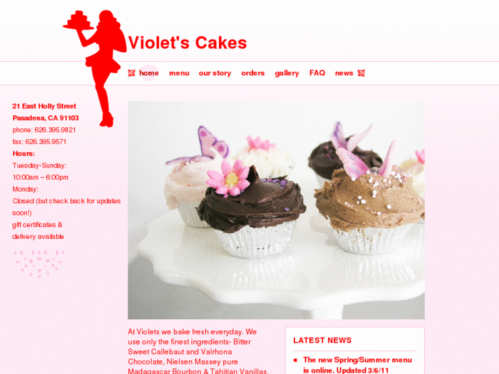 www.violetscakes.com