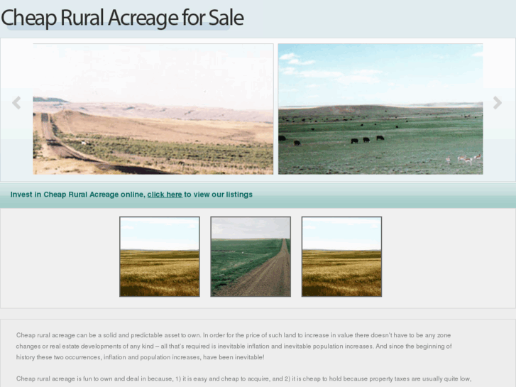 www.cheapruralacreageforsale.com