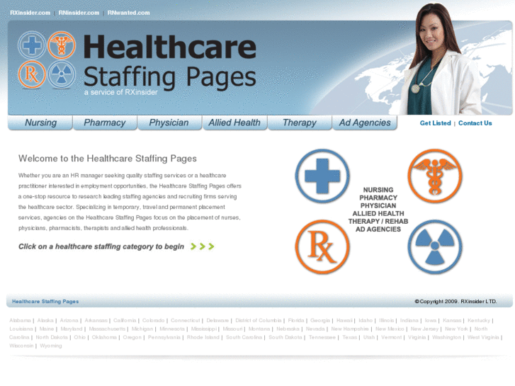 www.healthcarestaffingpages.com