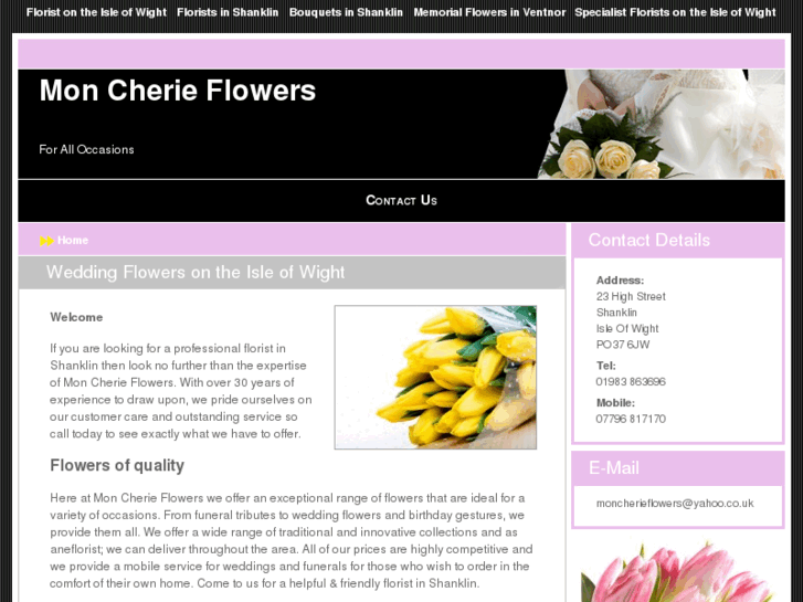 www.moncherieflowers.com