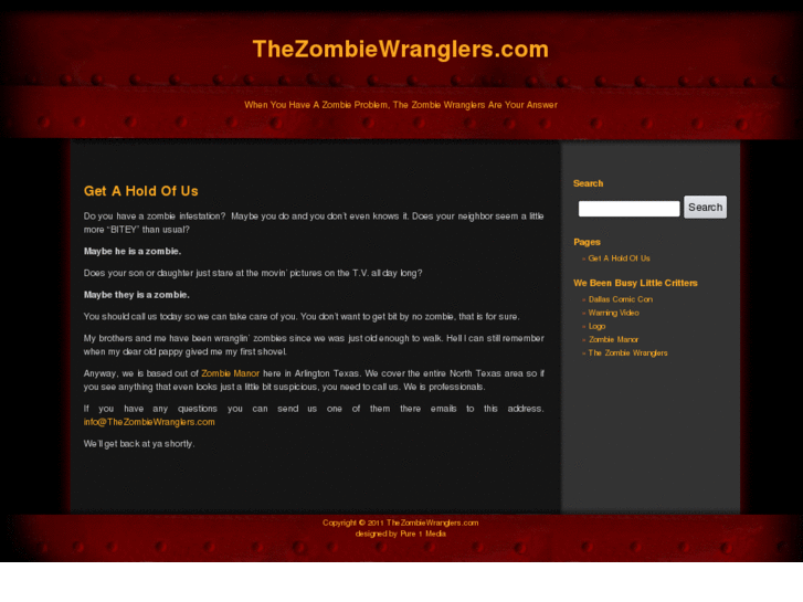 www.thezombiewranglers.com