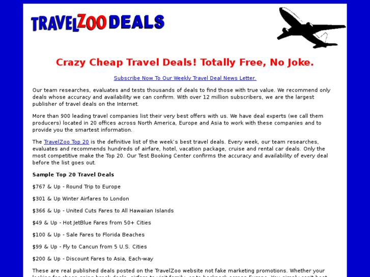 www.travelzoodeals.com