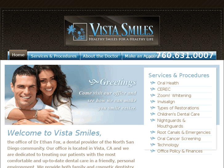 www.vistasmilesdentist.com