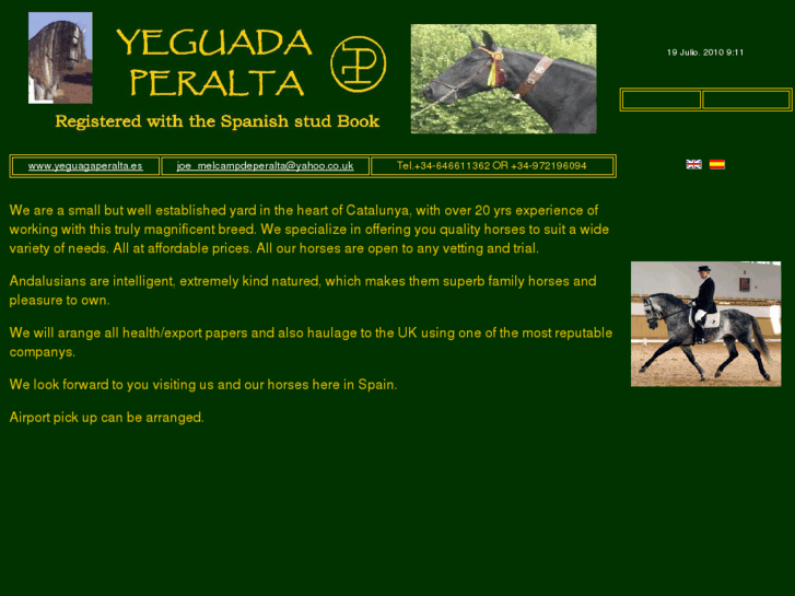 www.yeguadaperalta.es