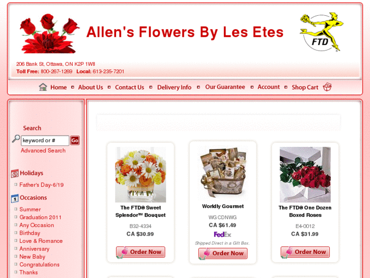 www.allensflowersofottawa.com