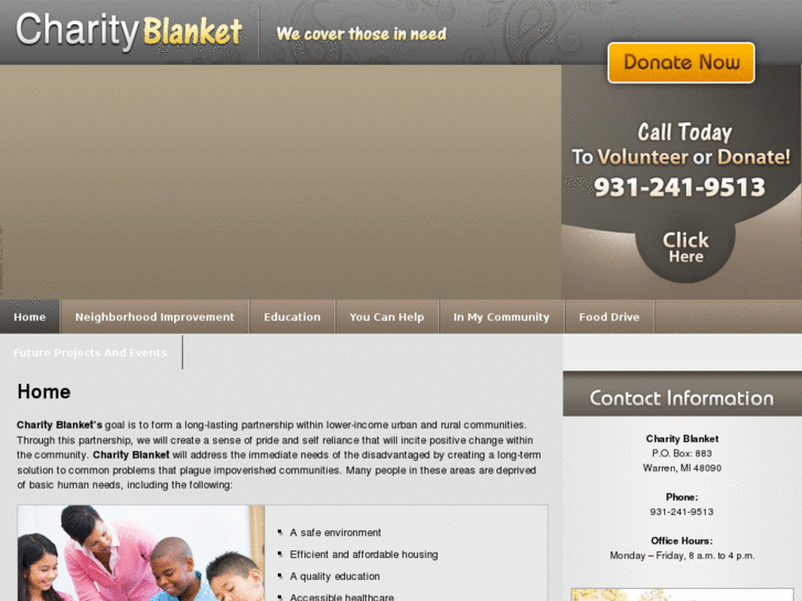 www.charity-blanket.org