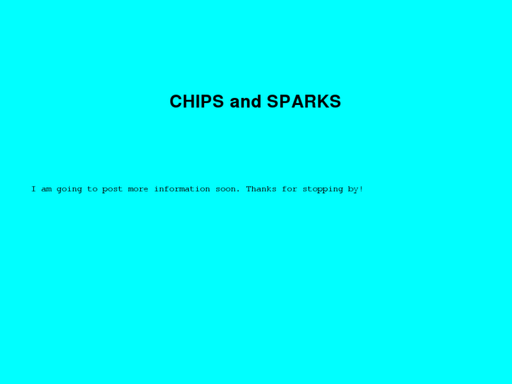 www.chipsandsparks.com