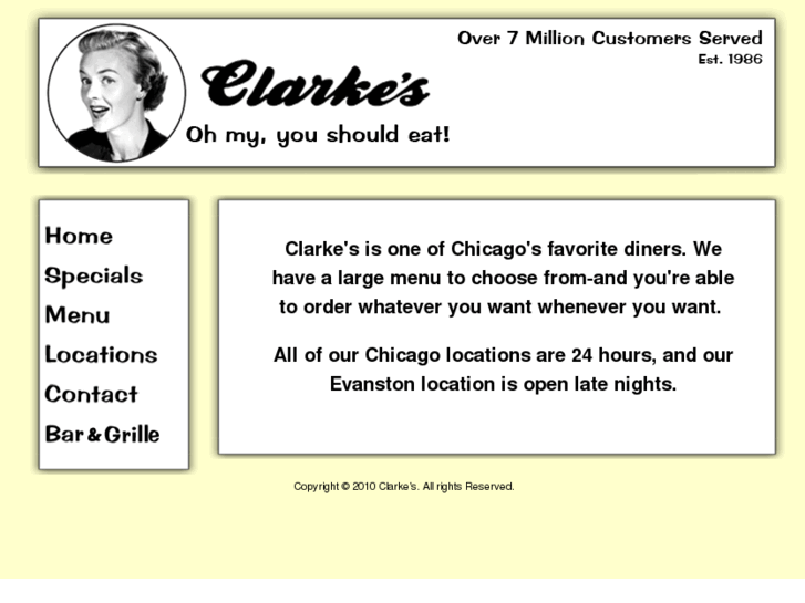 www.clarkeschicago.com