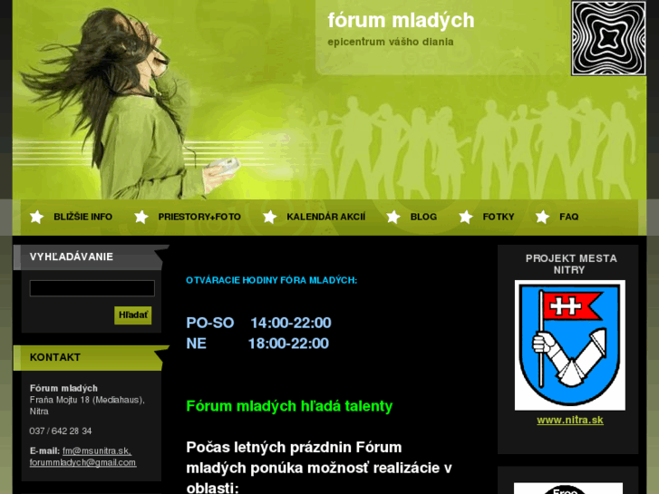 www.forummladych.sk