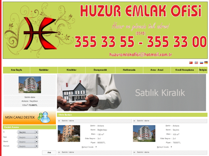 www.huzuremlakofisi.com