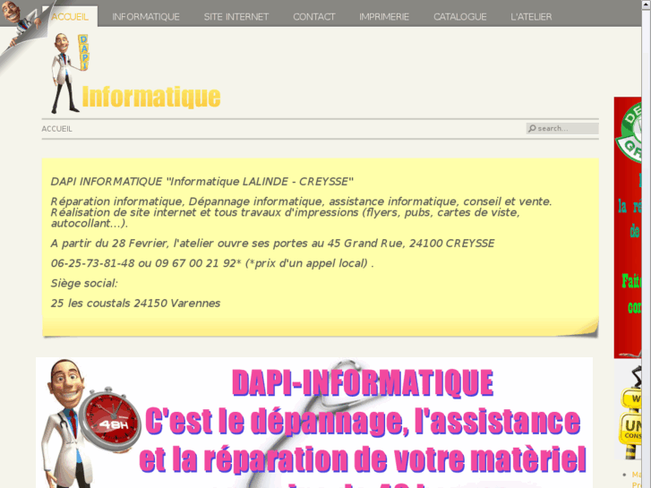 www.informatique-lalinde.com