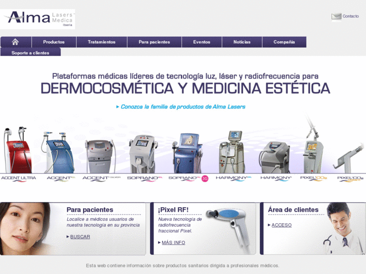 www.almalasersmedica.es