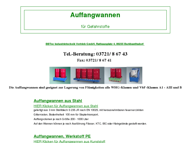 www.auffangwannen.com