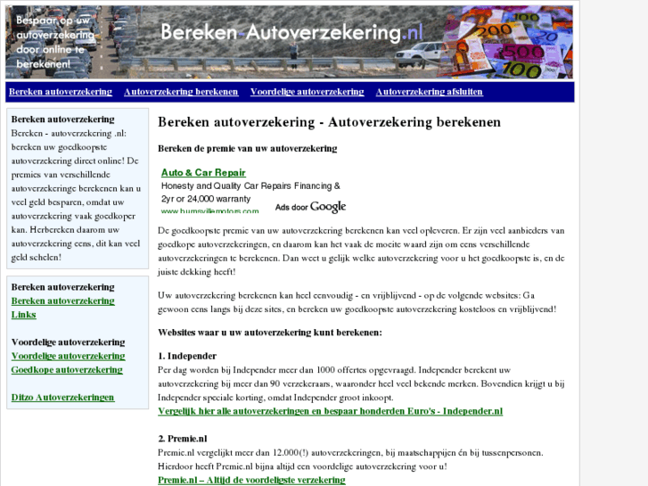 www.bereken-autoverzekering.nl