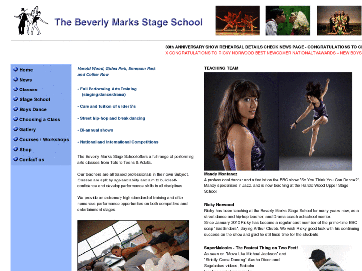 www.beverlymarksstageschool.co.uk