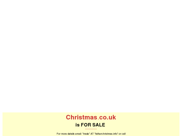 www.christmas.co.uk