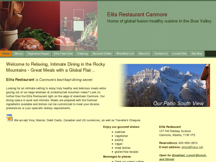 www.elitarestaurantcanmore.com