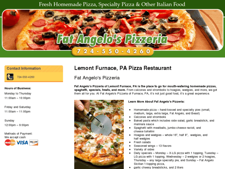 www.fatangelospizzeria.com