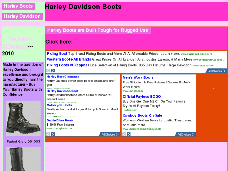 www.harleydavidson-boots.com