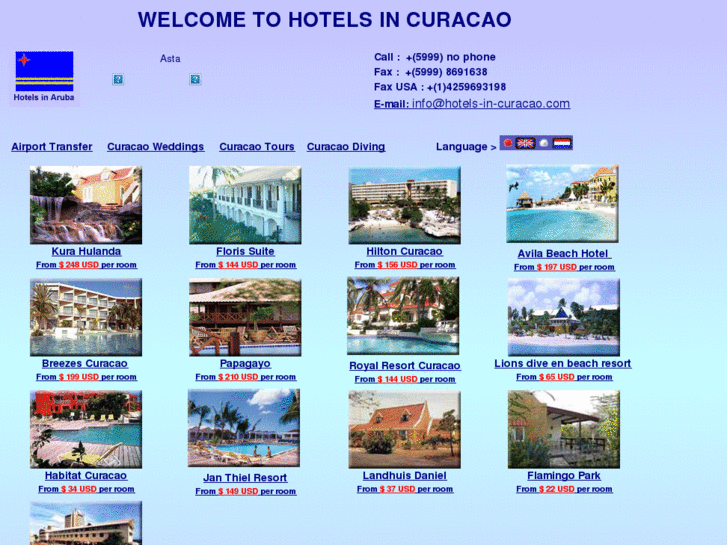 www.hotels-in-curacao.com