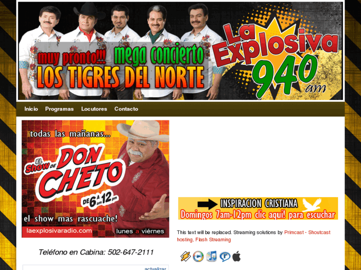 www.laexplosivaradio.com