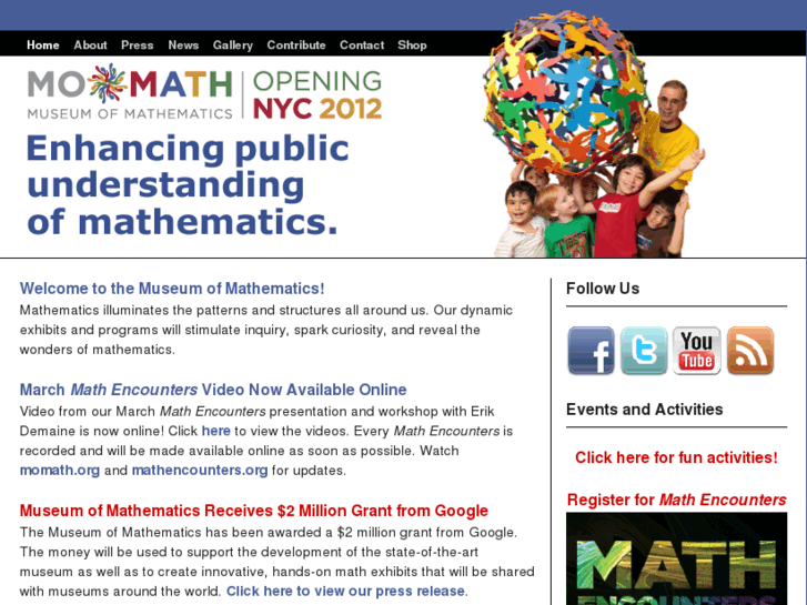 www.museofmath.org