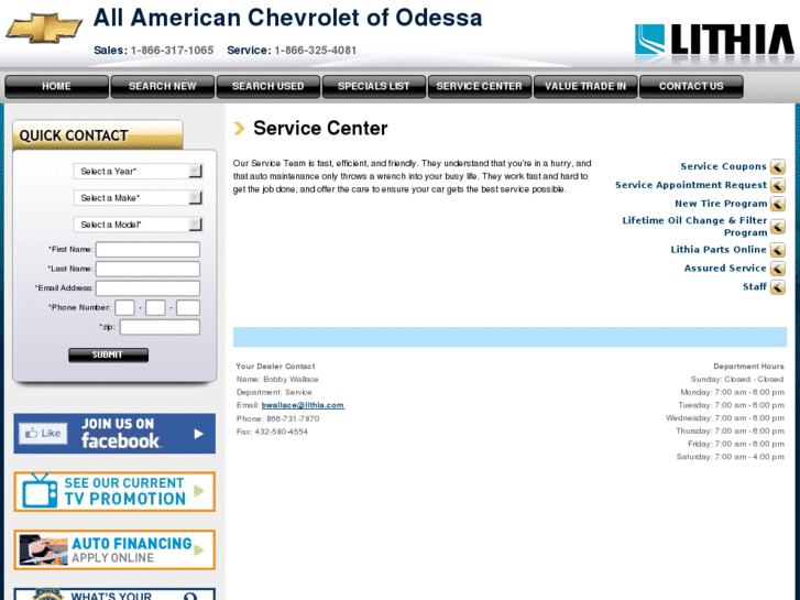 www.odessachevroletservice.com