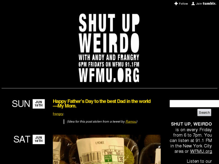 www.shutupweirdo.com