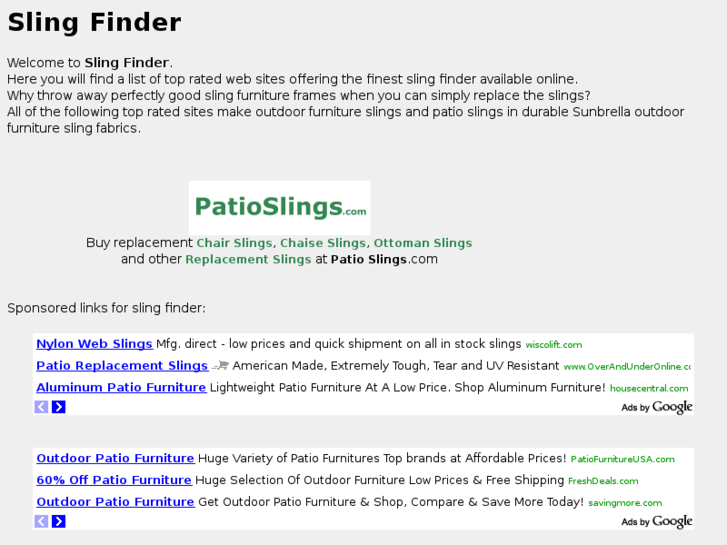 www.slingfinder.com