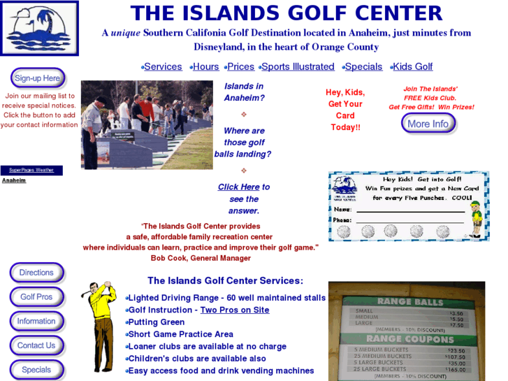 www.theislandsgolfcenter.com