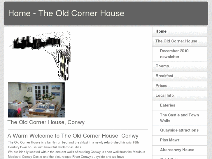 www.theoldcornerhouseconwy.com