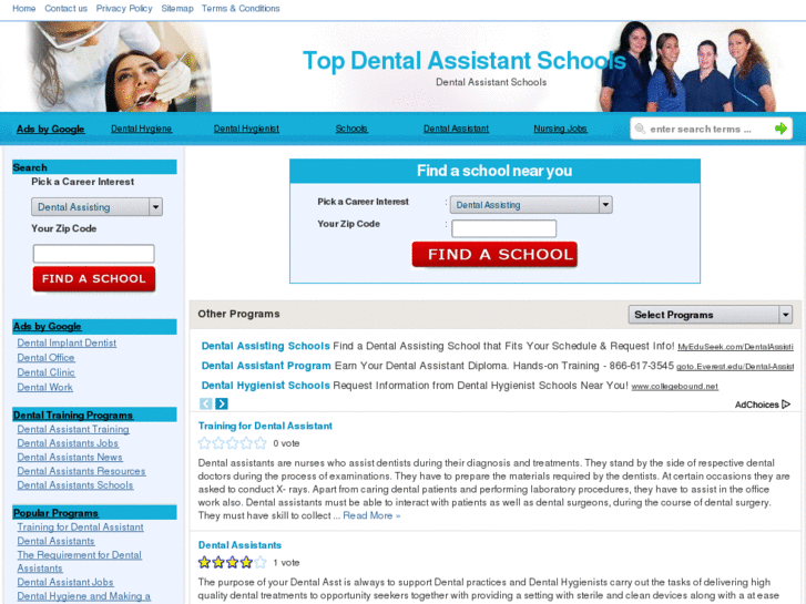 www.topdentalassistantschools.net