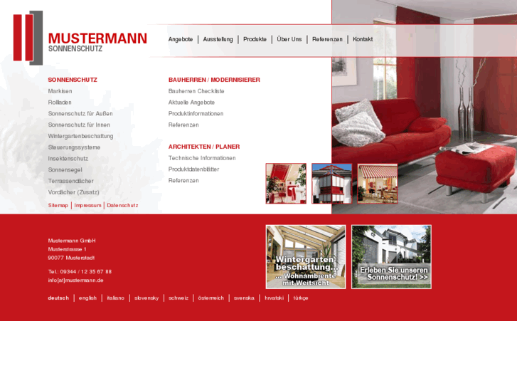 www.warema-mustermann.de