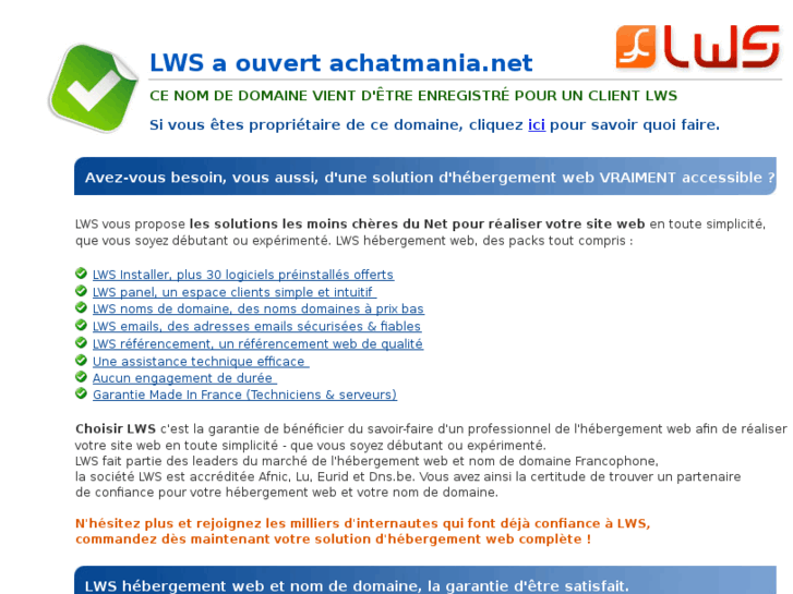 www.achatmania.net