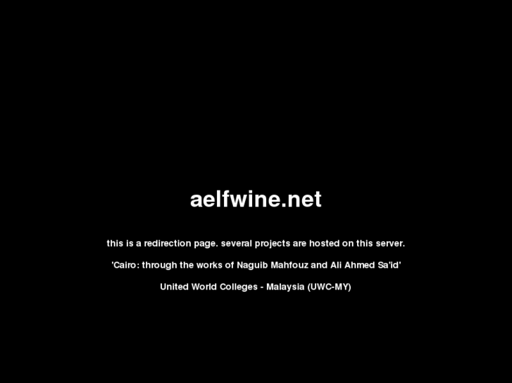 www.aelfwine.net