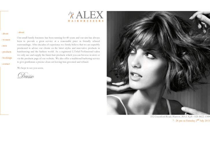 www.alexhairdressers.com