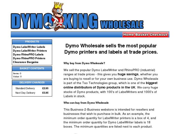 www.dymo-wholesale.com