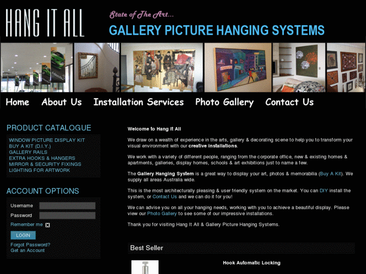 www.gallerypicturehangingsystems.com