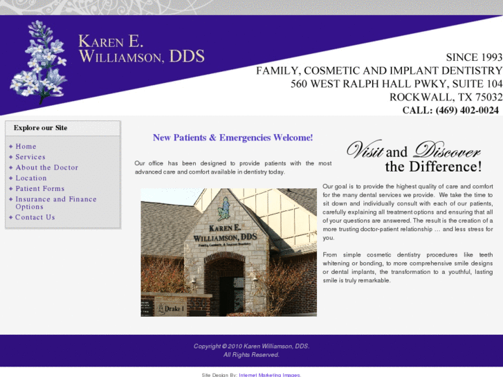 www.karenwilliamsondds.com