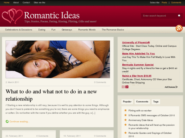 www.romanticideasforyou.com