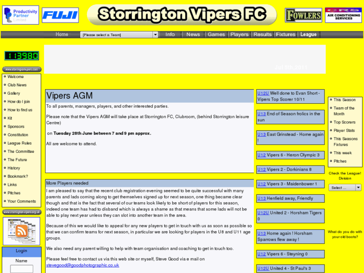 www.storringtonvipers.com