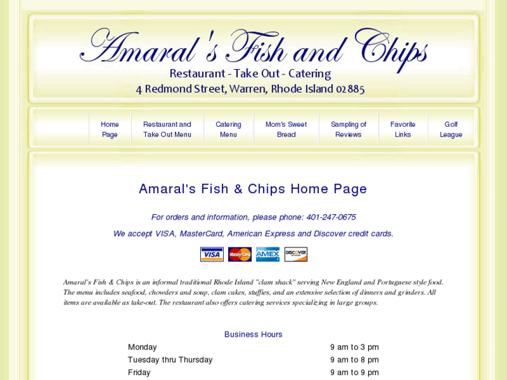 www.amaralsfishandchips.com